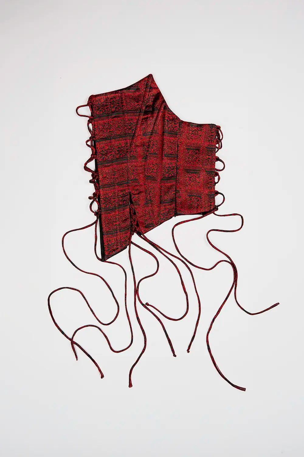 RAINA is our one-of-a-kind four-panel corset, handcrafted in-house using a vintage silk saree