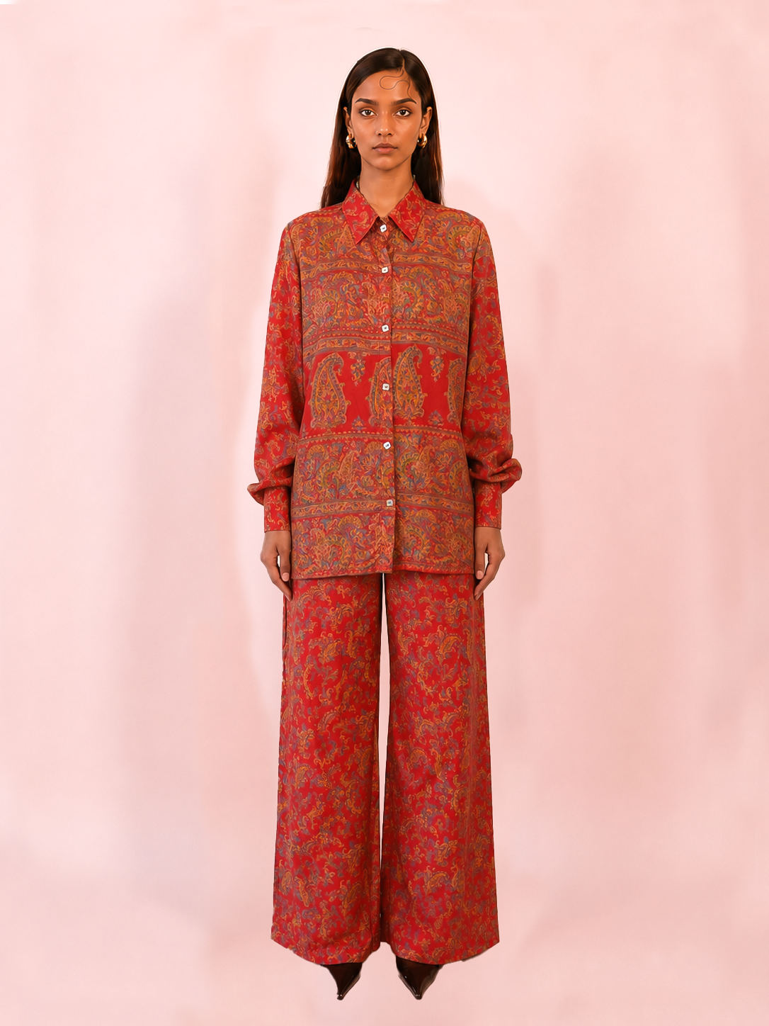 AFSANA PANTS are our one of a kind pants, crafted in-house with a focus on ease and fluidity. 