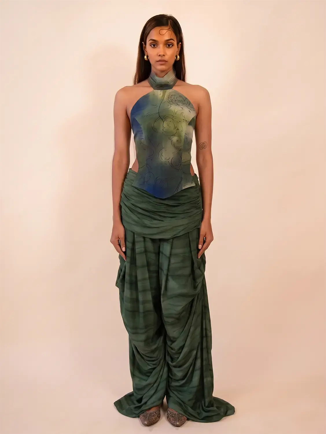ANTARIYA IV | Drape pant | S-M