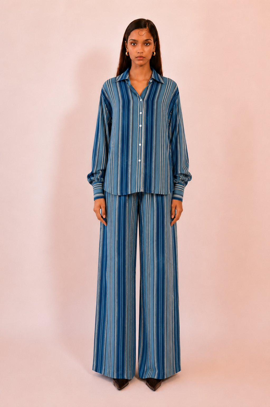 INDIGO PANTS are our one of a kind pants, crafted in-house with a focus on fluidity and ease. 