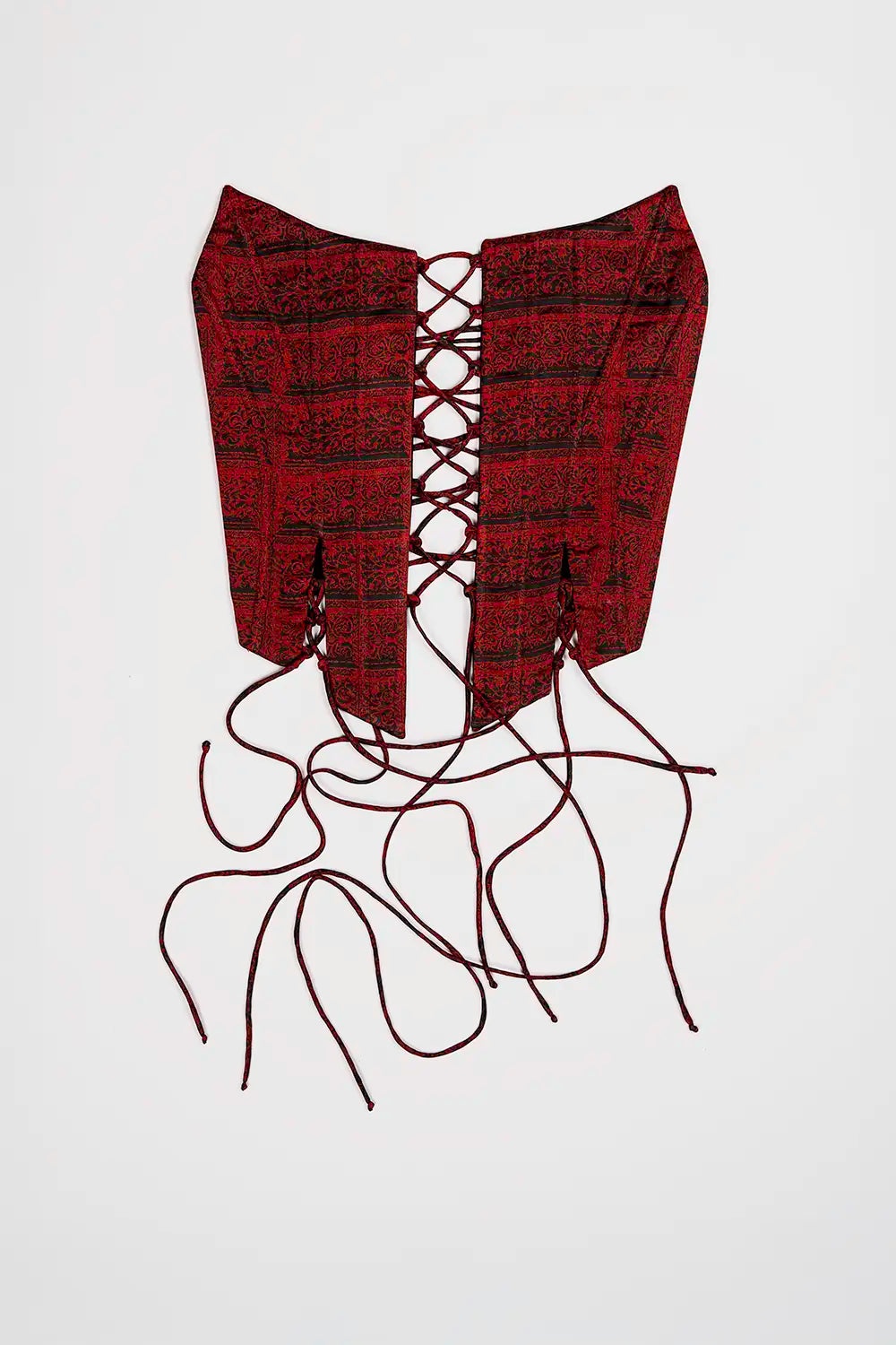 RAINA is our one-of-a-kind four-panel corset, handcrafted in-house using a vintage silk saree