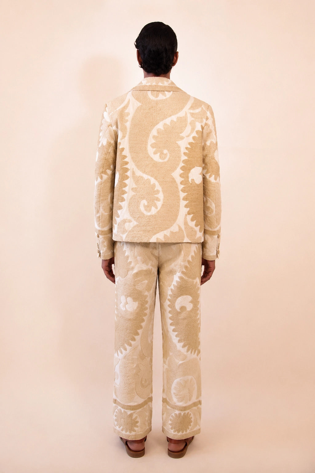SUZANI JACKET are a one of a kind JACKET, handcrafted in house from repurposed Suzani bed covers. 